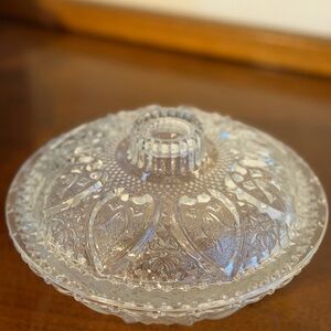 Vintage Clear Glass Dish